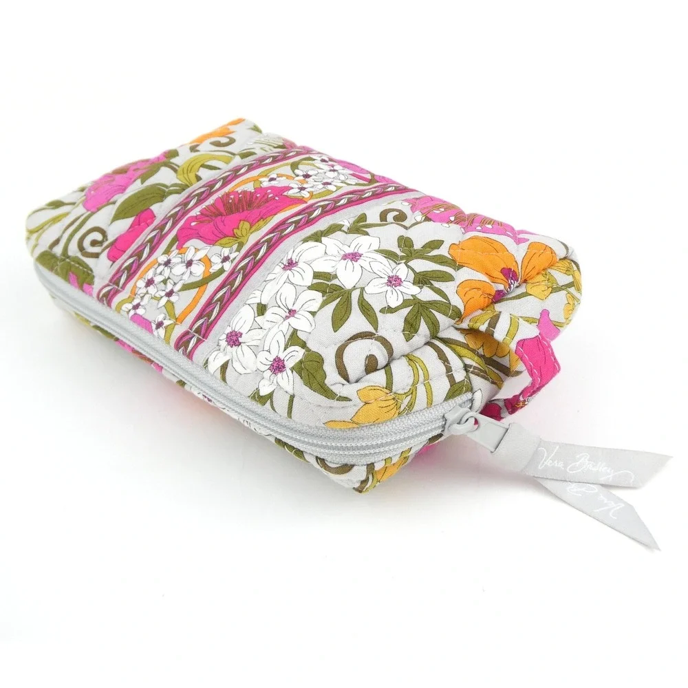 Vera Bradley Tea Garden Medium Cosmetic Case
